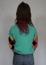 Load image into Gallery viewer, Vintage Knit Sweater with Intarsia