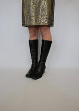 Load image into Gallery viewer, 90s/y2k Gold Sequinned Set