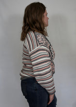 Load image into Gallery viewer, 90s Knit Sweater - Pink and Grey