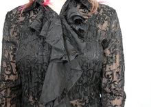 Load image into Gallery viewer, y2k Black Lace Top