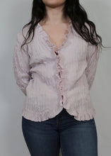 Load image into Gallery viewer, y2k Light Pink Textured Top