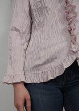 Load image into Gallery viewer, y2k Light Pink Textured Top