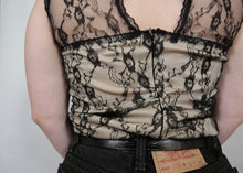 Load image into Gallery viewer, y2k Lace Top