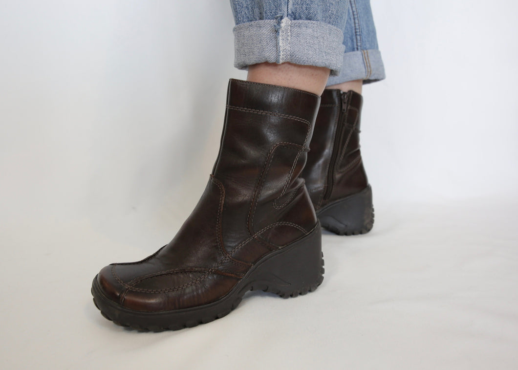 90s/y2k Aldo Boots - Brown