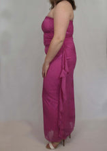 Load image into Gallery viewer, 90s/y2k Pink Strapless Prom Dress
