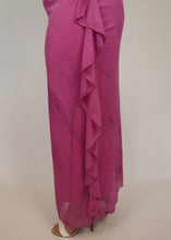 Load image into Gallery viewer, 90s/y2k Pink Strapless Prom Dress
