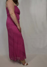 Load image into Gallery viewer, 90s/y2k Pink Strapless Prom Dress
