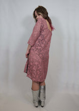 Load image into Gallery viewer, y2k Sheer Pink Lace Dress
