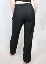 Load image into Gallery viewer, y2k Black Wool Dress Pants
