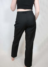 Load image into Gallery viewer, y2k Black Wool Dress Pants
