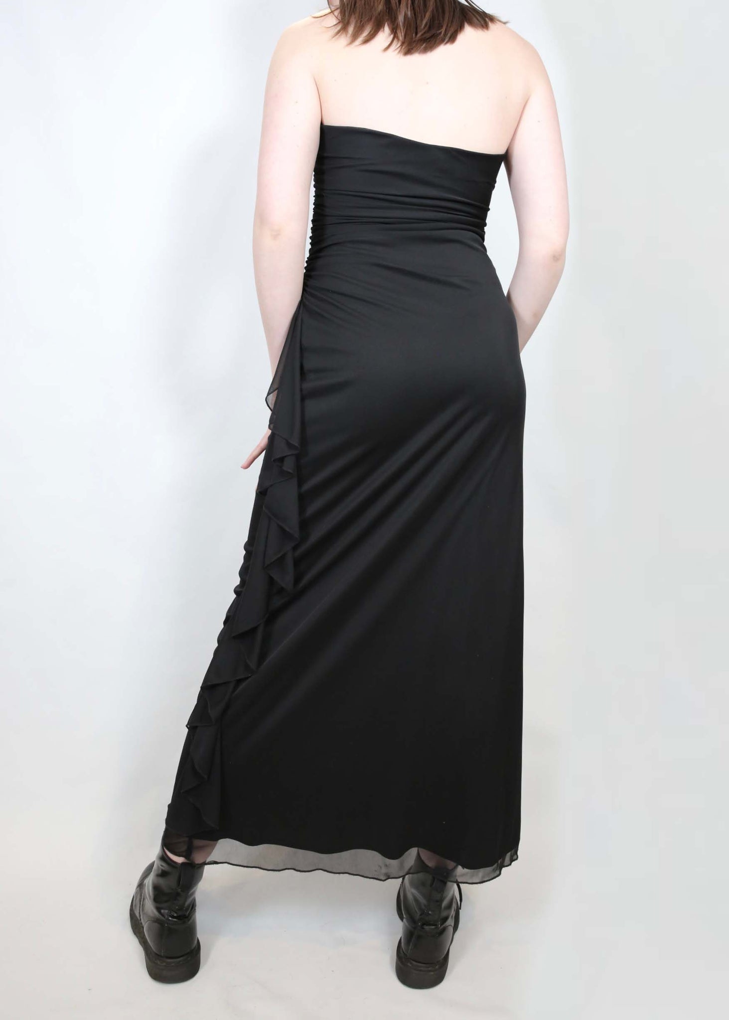 90s/y2k Black Prom Dress Happy Happy Vintage 90s/y2k Black Prom Dress Happy Happy Vintage