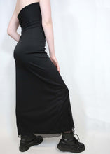 Load image into Gallery viewer, 90s/y2k Black Prom Dress
